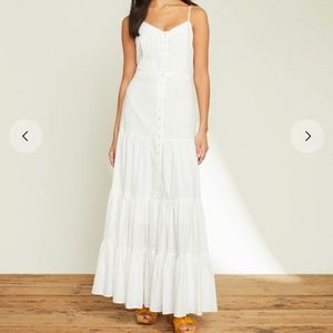 Veronica Beard Alondra Eyelet Dress, Size L